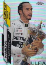 2020 Topps Chrome Formula 1 Racing Mercedes-AMG Petronas Lewis Hamilton Grand Prix Winners Base Refractor(パラレル版)