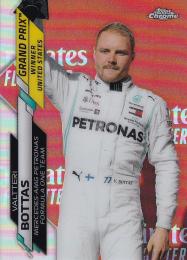 2020 Topps Chrome Formula 1 Racing Mercedes-AMG Petronas Valtteri Bottas Grand Prix Winners Base Refractor(パラレル版)