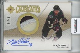 2022-23 Ultimate Collection Nick Schmaltz Signature Material Laureates #SMLNS【44/49】