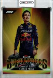 2024 Topps Finest Formula 1 Sergio Perez Bombardiers #BB2《※初期傷あり》