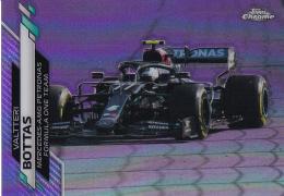 2020 Topps Chrome Formula 1 Racing Mercedes-AMG Petronas Valtteri Bottas F1 Cars Base Purple Refractor(パラレル版) 378/399