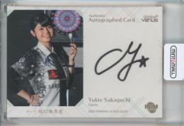 2020 BBM Shining Venus 坂口優希恵 直筆サインカード【116/118】