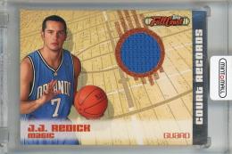 2006-07 Topps Full Court J.J. Redick Court Records Relics #CR9 ※右下角折れあり【002/499】 Orlando Magic