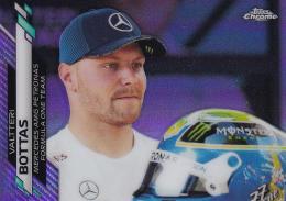 2020 Topps Chrome Formula 1 Racing Mercedes-AMG Petronas Valtteri Bottas F1 Racers Base Purple Refractor(パラレル版) 183/399