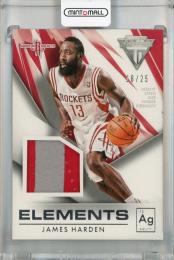 2013-14 Panini Titanium James Harden Elements Jerseys Prime #67 ※白かけあり【16/25】 Houston Rockets