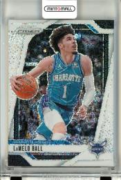 2024-25 Panini Prizm Basketball Lamelo Ball Prizms White Sparkle #30 Charlotte Hornets