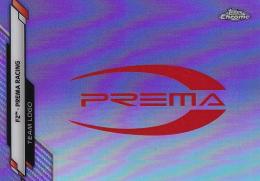 2020 Topps Chrome Formula 1 Racing  Prema Racing Team Logos Purple Refractor(パラレル版) 070/399
