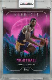 2023-24 Topps Midnight Magic Johnson Nightball #NB-15 ※初期傷あり Los Angeles Lakers