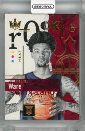 2024-25 Panini Court Kings Kel’el Ware Rookies I #117 RC Miami Heat