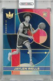 2024-25 Panini Court Kings Jaylen Wells Rookies IV #208 RC Memphis Grizzlies