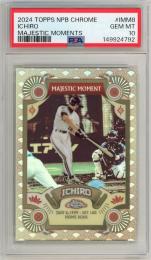 2024 TOPPS NPB CHROME イチロー MAJESTIC MOMENTS #IMM8【PSA10】《Gem-MINT》オリックス・ブルーウェーブ