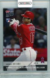 2018 TOPPS NOW Shohei Ohtani #136J Los Angeles Angels