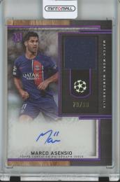 2023-24 Topps Museum Collection UEFA Champions League Marco Asensio Museum Autograph Relics/Amethyst/#MAR-MA【79/99】 Paris Saint-Germain