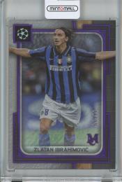 2023-24 Topps Museum Collection UEFA Champions League Zlatan Ibrahimovic Base/Amethyst/#51【21/99】 FC Internazionale Milano