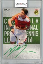 2016 EPOCH Coca-Cola International Premier Tennis League Authentic Signatures-Vertical / 直筆サインカード Marcelo Melo 【19/81】