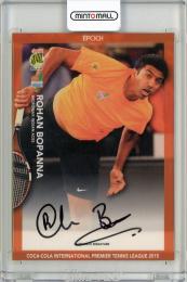 2016 EPOCH Coca-Cola International Premier Tennis League Authentic Signatures / 直筆サインカード Rohan Bopanna 【19/27】