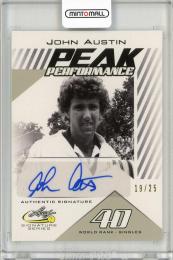 2017 LEAF Signature Series Tennis Peak Performance Autographs Silver John Austin 【19/25】