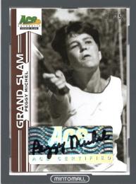 2013 Ace Authentic Grand Slam Tennis  Peggy Michel Autograph 07/25