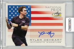 2017 LEAF Signature Series Tennis National Pride Autographs Ryler Deheart