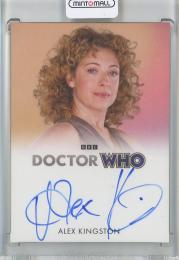 2024 RITTENHOUSE DOCTOR WHO SERIES 5-7 HOBBY Alex Kingston as River Song Regular Autograph Cards/Full Bleed