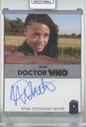 2024 RITTENHOUSE DOCTOR WHO SERIES 5-7 HOBBY Nina Toussaint-White as Mels Zucker Regular Autograph Cards/Bordered