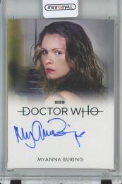 2024 RITTENHOUSE DOCTOR WHO SERIES 5-7 HOBBY MyAnna Buring as Scooti Manista Regular Autograph Cards/Full Bleed