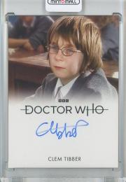 2024 RITTENHOUSE DOCTOR WHO SERIES 5-7 HOBBY Clem Tibber as Milo Regular Autograph Cards/Full Bleed