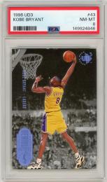 1996-97 UPPER DECK UD3 Kobe Bryant #43【PSA8】《Near MINT-MINT》Los Angeles Lakers