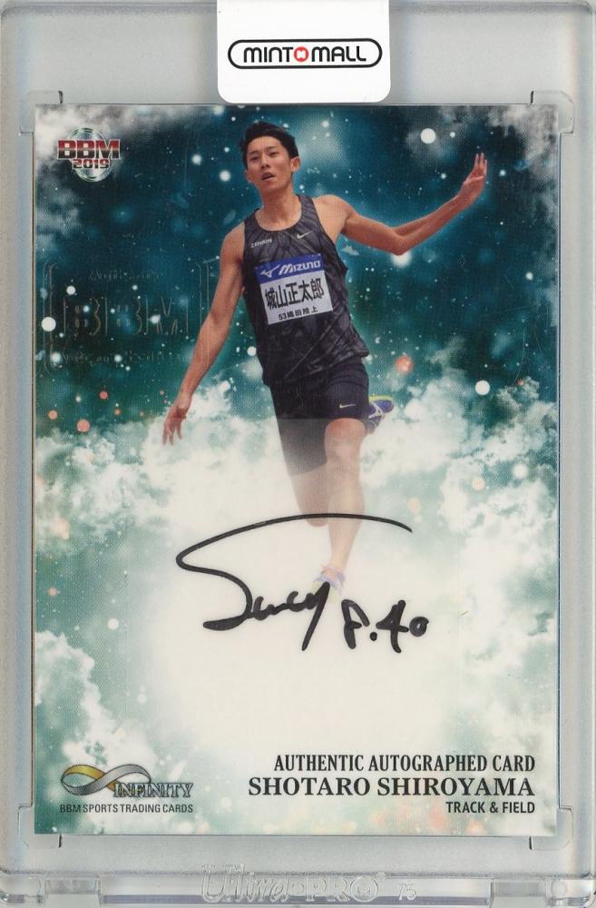 2019BBM INFINITY 　縦 直筆サインカード 高橋由伸09/30 2019 BBM INFINITY インフィニティ 山口茜 縦版 直筆サインカード ⁄30