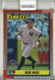 2025 Topps Ben Rice 90 Topps Silver Pack Chrome #T90C86 New York Yankees