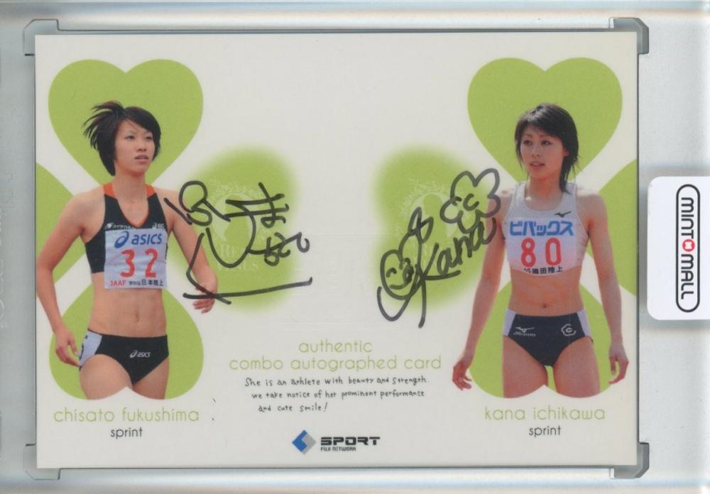 ミントモール / MINT 池袋店 / 2011 BBM Real Venus Cards 福島千里/市川華菜 直筆サインカード 21/30