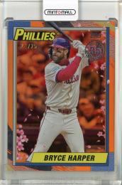 2025 Topps Update Japan Edition Bryce Harper Cherry Tree Orange #90J13【24/25】 Philadelphia Phillies