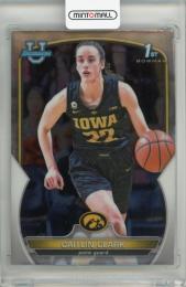 2022-23 Topps Bowman Chrome University Caitlin Clark Base #50《初期傷あり》