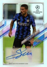 2020-21 Topps Chrome UEFA Champions League  Stefano Sensi Autographs #CASNS