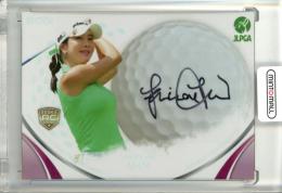 2020 EPOCH JLPGA 日本女子プロゴルフ協会 オフィシャルトレーディングカード アン・シネ ルーキー 直筆サインカード パラレル版【04/20】
