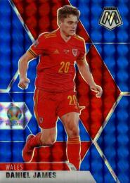 2020-21 Panini Mosaic UEFA Euro  Daniel James Mosaic Blue #194 05/99
