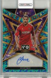 2025-26 Panini Select La Liga Juan Cruz Select Stars Signatures Peacock Auto #13