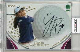 EPOCH JLPGA 日本女子プロゴルフ 2020 吉本ひかる 直筆サインカード【54/90】