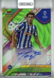 2024-25 Topps Finest UEFA Club Competitions Soccer Rodrigo Mora RC Autographs Neon Green Wave #BA-RM【03/99】 FC Porto