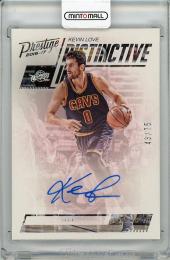 【裏面右側ヘコみ傷あり】2016-17 PANINI Prestige Kevin Love Autograph【43/75】