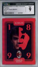 2023-24 DAKA AC Milan Holocene Paolo Maldini Position【01/05】【CGC9】 AC Milan