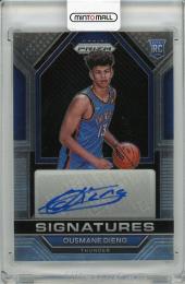 【裏面右側ダメージあり】2022-23 PANINI Prizm Ousmane Dieng Autograph (RC)