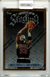 1996-97 Topps Finest Michael Jordan #50 Sterling《角部分ダメージ有り》 Bulls