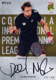 2016 Epoch IPTL  Daniel Nestor Autographs #AS-NS-V 39/86