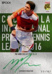 2016 Epoch IPTL  Marcelo Melo Autographs #AS-MM-V 33/81