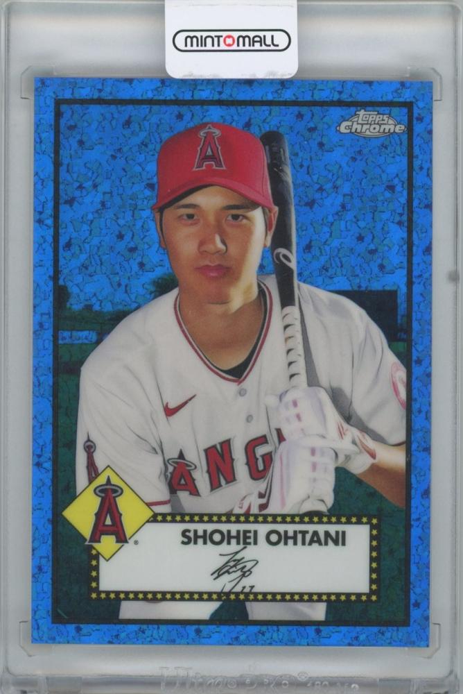 ミントモール / MINT 横浜店 / 2021 TOPPS Chrome Platinum Anniversary Blue Mini  Diamond Refractors #192 / SHOHEI OHTANI(Los Angeles Angels) 【011/199】