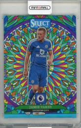 2024-25 PANINI SELECT PREMIER LEAGUE Jamie Vardy Stained Glass #16 Leicester City