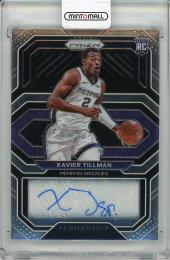 【裏面上側若干めくれ有り】2020-21 PANINI Prizm Xavier Tillman Autograph (RC)