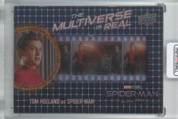 2023 Upper Deck Spider-Man No Way Home Tom Holland as Spider-Man The Multiverse is Real Acetate/#FC-20