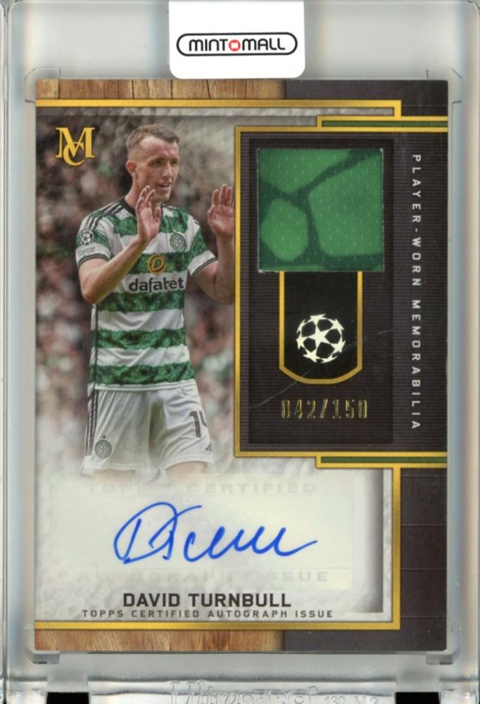 ミントモール / MINT 立川店 / 2023-24 Topps Museum Collection David Turnbull MAR-DT  Museum Autograph Relic Citrine 【042/150】《ダメージ有り》